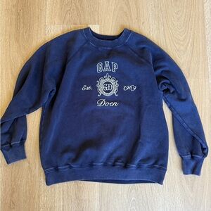 GAP X DOEN Navy Crewneck Sweater
